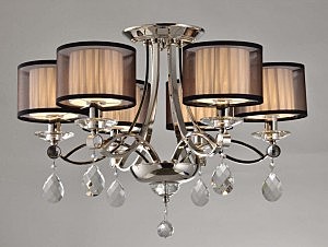 Потолочная люстра 1600 1606/PL без абажуров