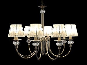 Подвесная люстра 2200 2208/C ленточный