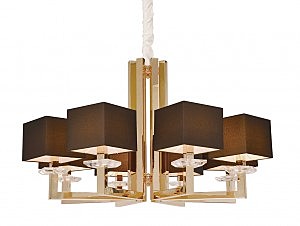 Подвесная люстра 3200 3208+1/C gold без абажуров