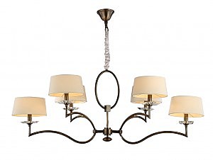 Подвесная люстра 3300 3306/C B/C без абажуров