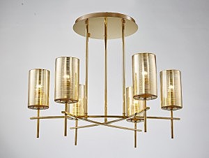 Потолочная люстра 4320 4326/C gold