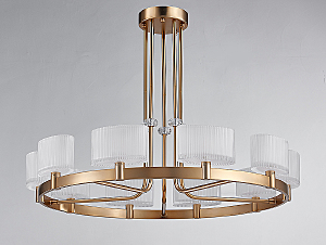 Люстра 4330 4338+2/C gold