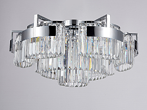 Потолочная люстра 4350 4356+3/PL chrome