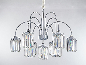 Подвесная люстра 4500 4506+3/C chrome