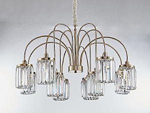 Подвесная люстра 4500 4506+3/C gold