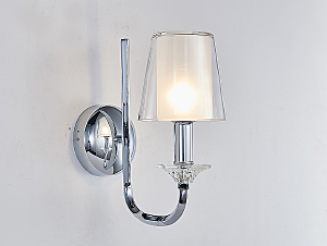 Настенное бра 4600 4601/A chrome