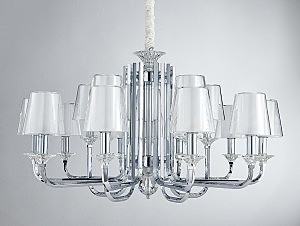 Подвесная люстра 4600 4610+5/C chrome