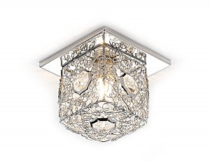 Встраиваемый светильник Glass D1003 CH CL