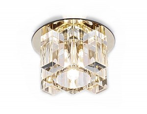 Встраиваемый светильник Glass D1037 CL/CL/G