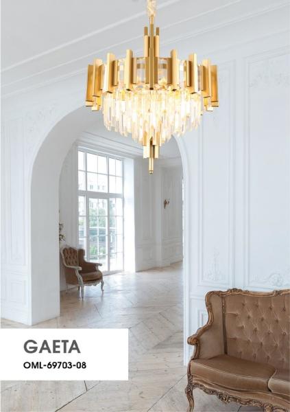 Подвесная люстра Gaeta OML-69703-08