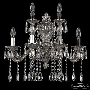 Настенное бра 7102 7102B16/4+2/210 A Ni