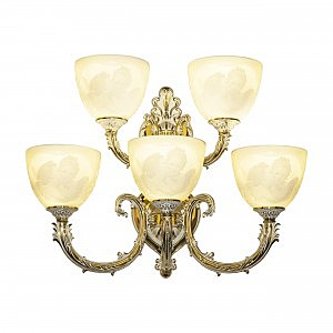 Настенное бра 7109 7109B16/3+2/210 GW P1 U Angel