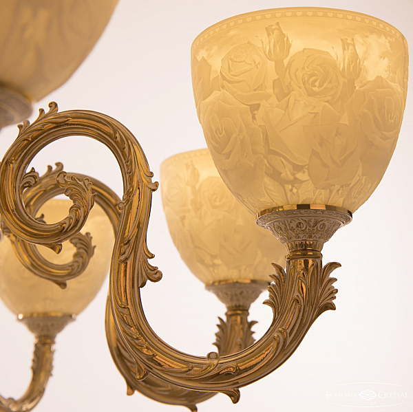 Подвесная люстра 7103 71203P/8/210 GW P1 U Rose