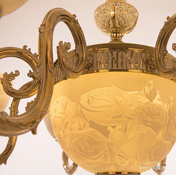 Подвесная люстра 7103 71203P/8/210 GW P1 U Rose