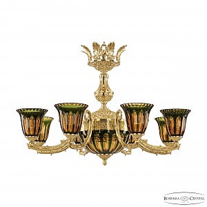 Подвесная люстра 7112 71212P/8/210 G P2 U Amber-Green/H-1H Y8