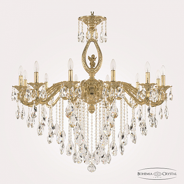 Подвесная люстра 7102 71402/12/360 B G FA1B