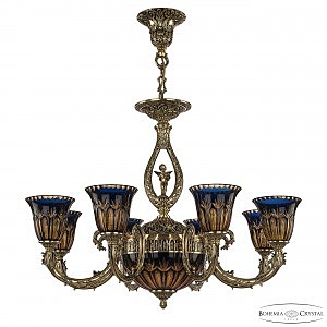 Подвесная люстра 7109 71409P/8/210 GB P2 U Amber-Blue/H-1I FA10S