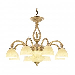 Подвесная люстра 7109 71409P/8/210 GW P1 D Rose FA10M