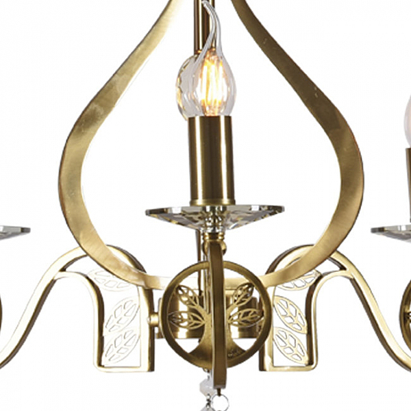 Подвесная люстра Ауэрель 2031/3H-BRGD-CGN