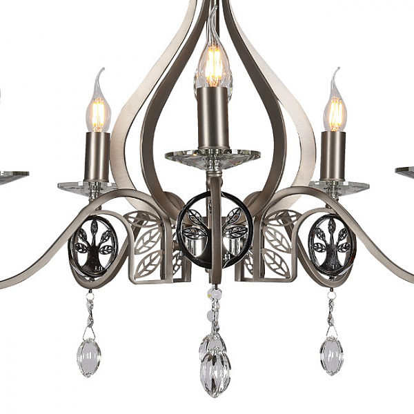 Подвесная люстра Ауэрель 2031/5H-SNCR-CL