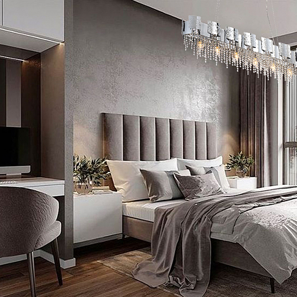 Подвесная люстра Бритта 3006/6PL-CLCR