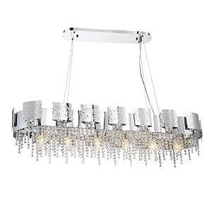 Подвесная люстра Бритта 3006/6PL-CLCR