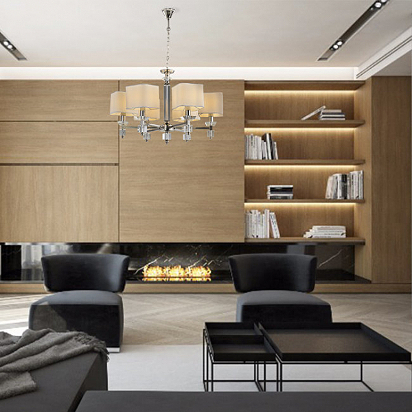 Подвесная люстра Вивьен LH1038/6H-CR