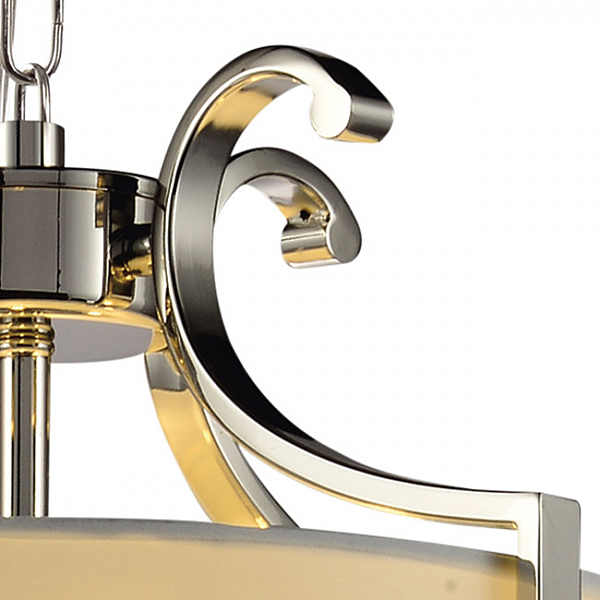 Подвесная люстра Абриола LH1046/4P-NK-WT