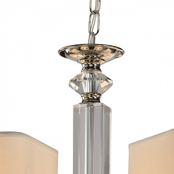 Подвесная люстра Адельфия LH1047/6P-NK-WT