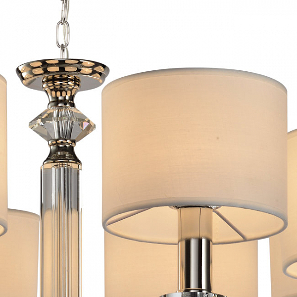 Подвесная люстра Саленто LH1049/8H-NK-WT