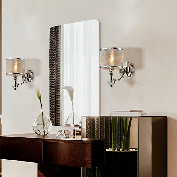 Настенное бра Джилио LH1051/1W-NK-GZ