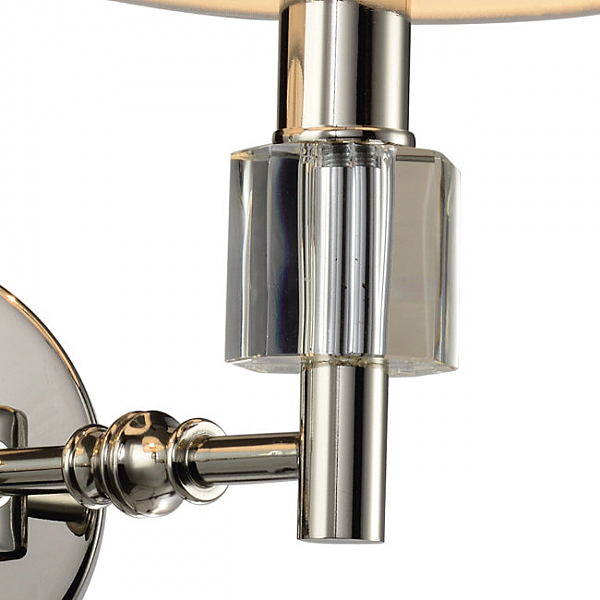 Настенное бра Малье LH1053/2W-NK-WT