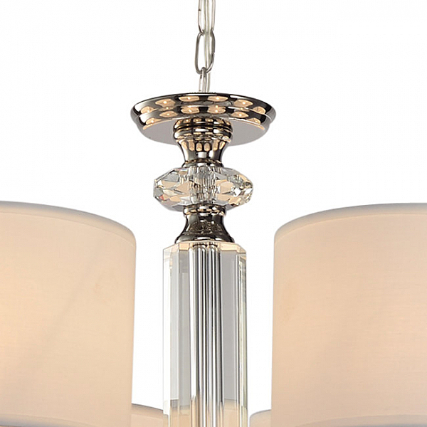 Подвесная люстра Малье LH1053/8H-NK-WT