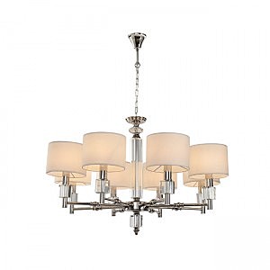 Подвесная люстра Малье LH1053/8H-NK-WT