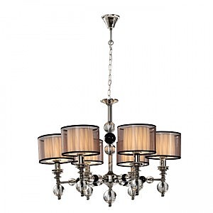 Подвесная люстра Монелья LH1054/6H-NK-WT