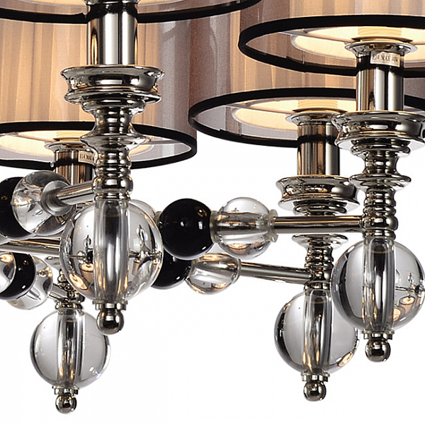 Подвесная люстра Монелья LH1054/8H-NK-WT