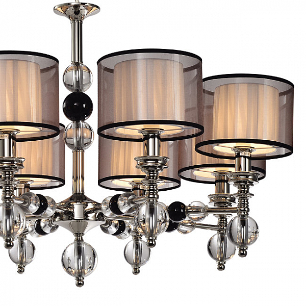 Подвесная люстра Монелья LH1054/8H-NK-WT