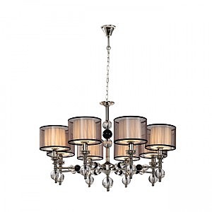 Подвесная люстра Монелья LH1054/8H-NK-WT