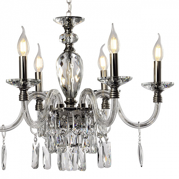 Подвесная люстра Багерия LH2042/6H-NK-CL