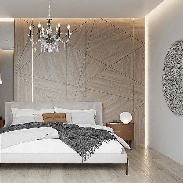 Подвесная люстра Багерия LH2042/6H-NK-CL