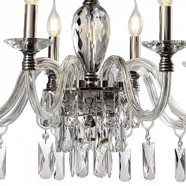 Подвесная люстра Багерия LH2042/8H-NK-CL