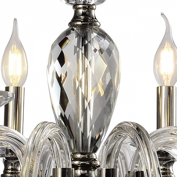 Подвесная люстра Багерия LH2042/8H-NK-CL