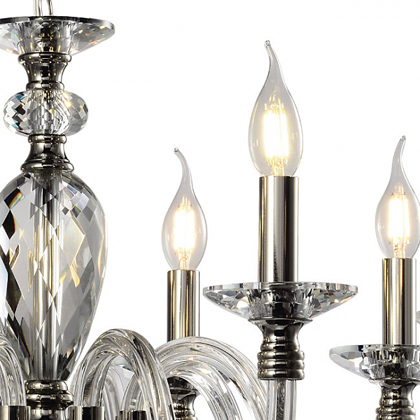 Подвесная люстра Багерия LH2042/8H-NK-CL