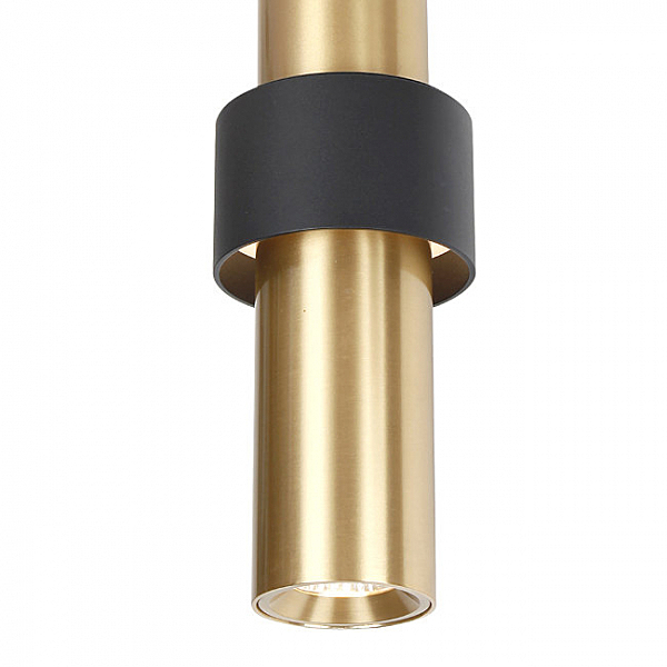 Светильник подвесной Брессо LH4096/1P-GD-SBK