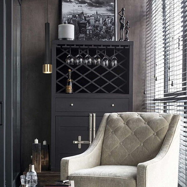 Светильник подвесной Ноале LH4097/1P-SBK-GD