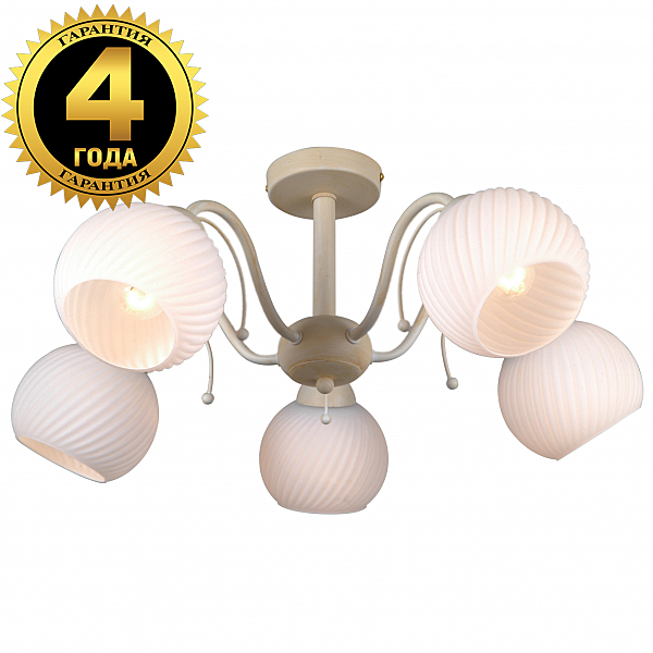 Потолочная люстра 75146 75146/5C BEIGE GOLD