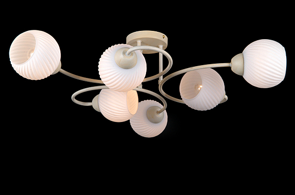 Потолочная люстра 81400 81400/6C BEIGE GOLD