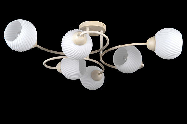 Потолочная люстра 81400 81400/6C BEIGE GOLD