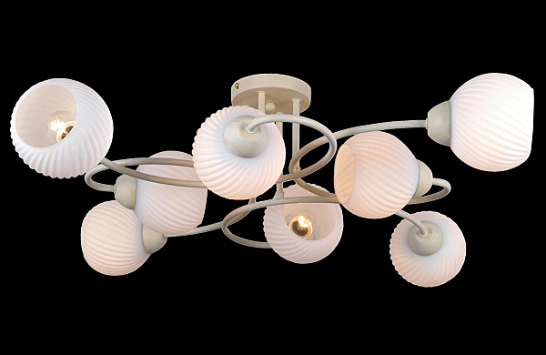 Потолочная люстра 81400 81400/8C BEIGE GOLD