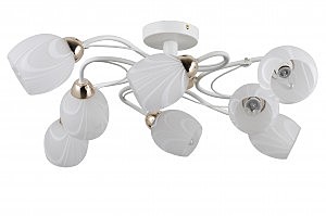 Потолочная люстра 81403 81403/8C MATT WHITE